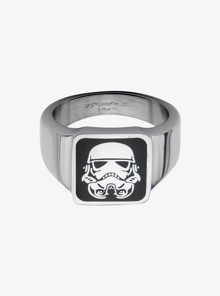 Star Wars Stormtrooper Square Top Ring