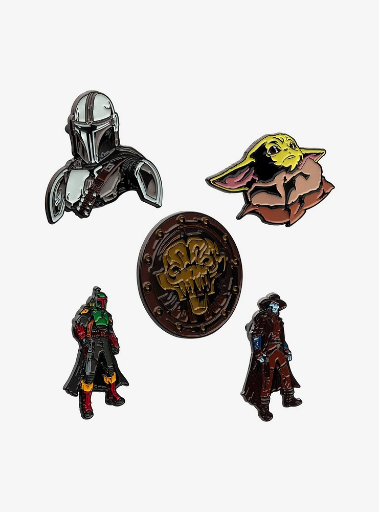 Star Wars Dark Side of the Force Base Metal Pin Set (5 pieces)