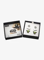 Star Wars: The Mandalorian Grogu Helmet and Blurrg Earring Set