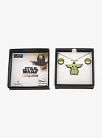 Star Wars: The Mandalorian Grogu Pendant Necklace Set