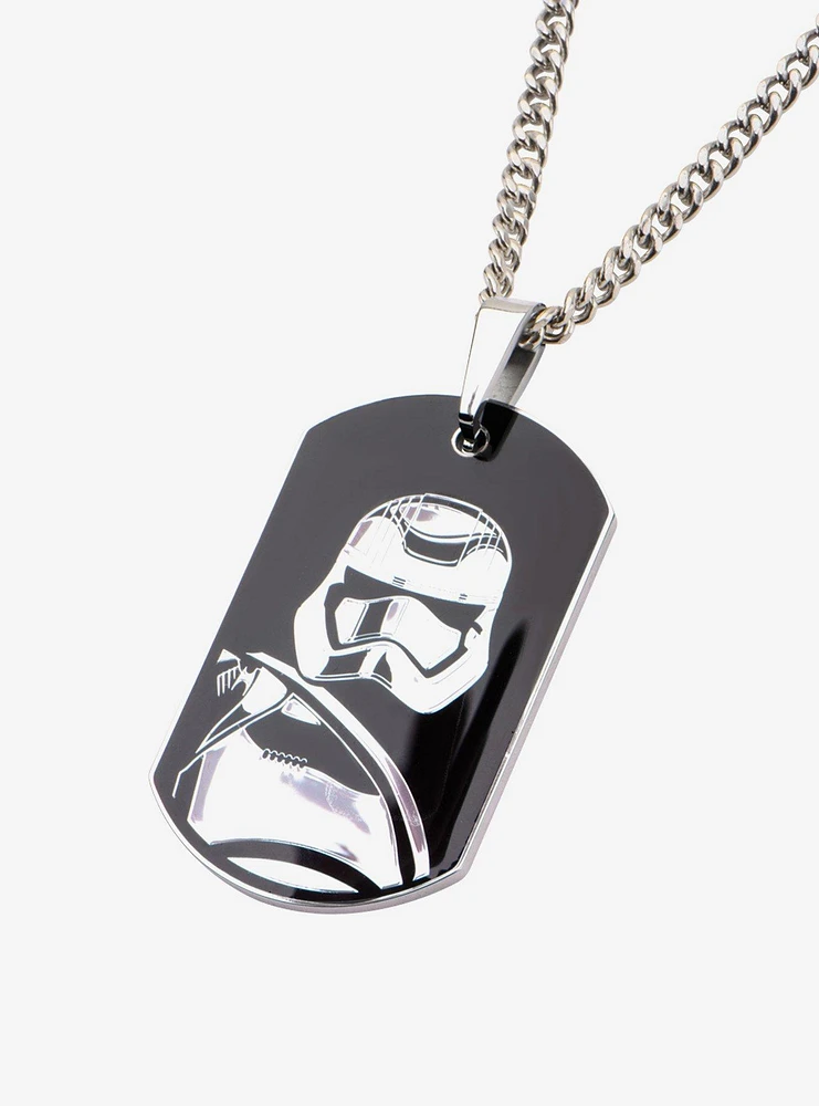 Star Wars Episode VII: The Force Awakens Captain Phasma Dog Tag Pendant Necklace