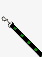 St. Patrick's Day Black Green Dog Leash