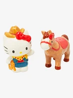 Sanrio Hello Kitty Cowgirl & Horse Salt and Pepper Set