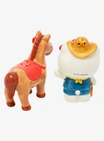 Sanrio Hello Kitty Cowgirl & Horse Salt and Pepper Set