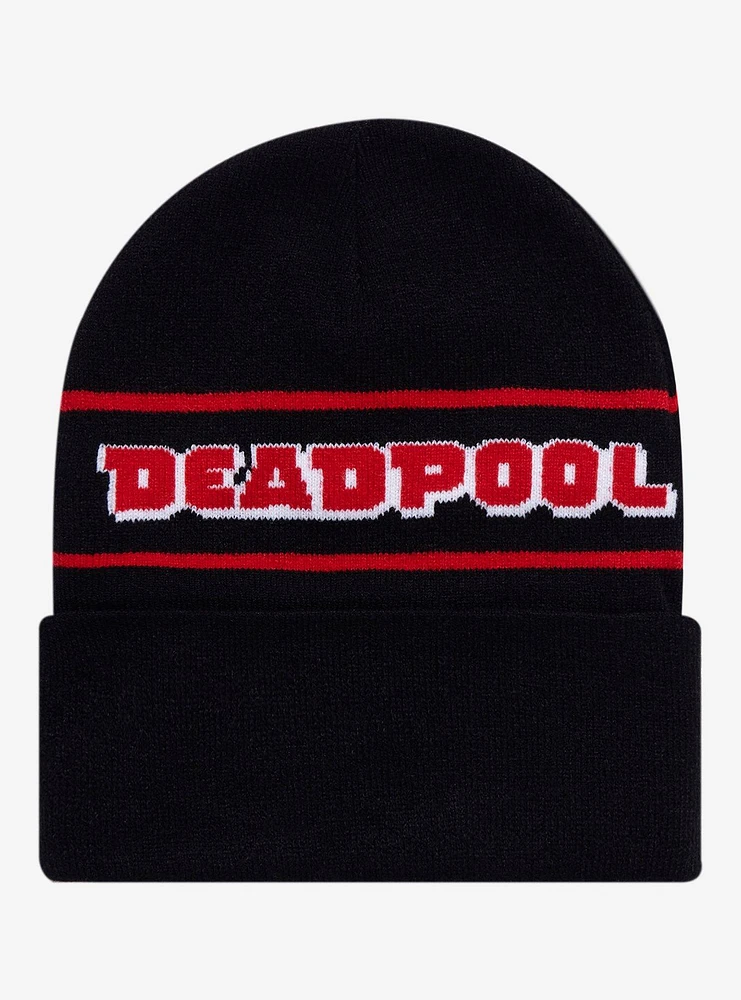 Marvel Deadpool Slash Logo Beanie