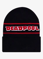 Marvel Deadpool Slash Logo Beanie