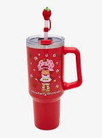 Strawberry Shortcake Straw Tumbler with Handle — BoxLunch Exclusive