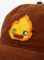 Studio Ghibli Howl's Moving Castle Calcifer Chenille Ball Cap — BoxLunch Exclusive