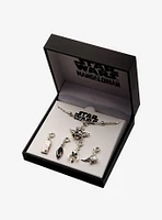 Star Wars The Mandalorian Interchangeable Charm Pendant Necklace