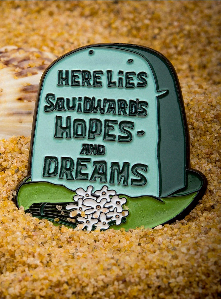 Spongebob Squarepants Squidward'S Hopes And Dreams Enamel Pin