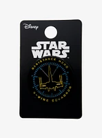 Star Wars Episode 9 Resistance Hero Glow In The Dark Base Metal Pin