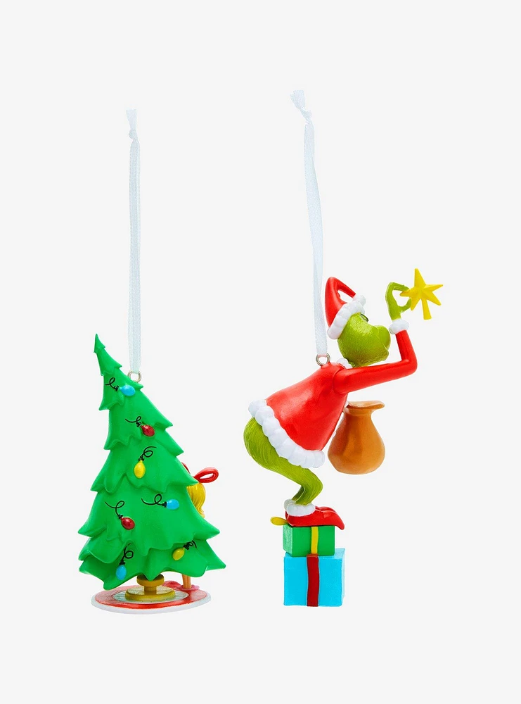 Hallmark How The Grinch Stole Christmas! Cindy-Lou & Grinch Ornament Set