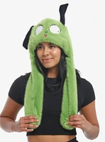 Invader Zim GIR Fuzzy Tassel Beanie With Moveable Ears