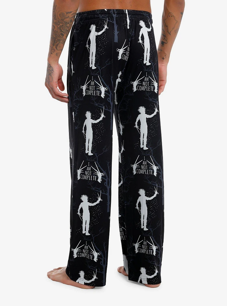 Edward Scissorhands Silhouette Pajama Pants