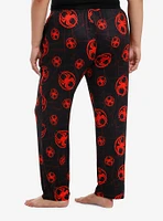 Marvel Spider-Man: Across The Spider-Verse Miles Morales Spider Pajama Pants Plus