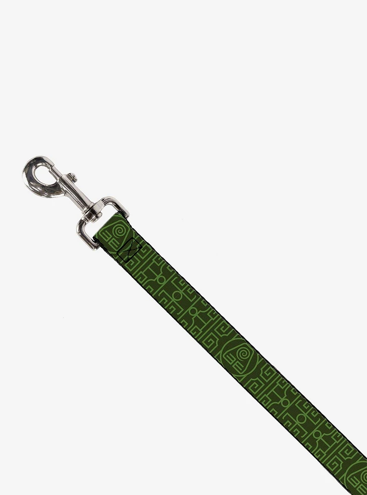 Avatar: The Last Airbender Earth Element Symbol Dog Leash