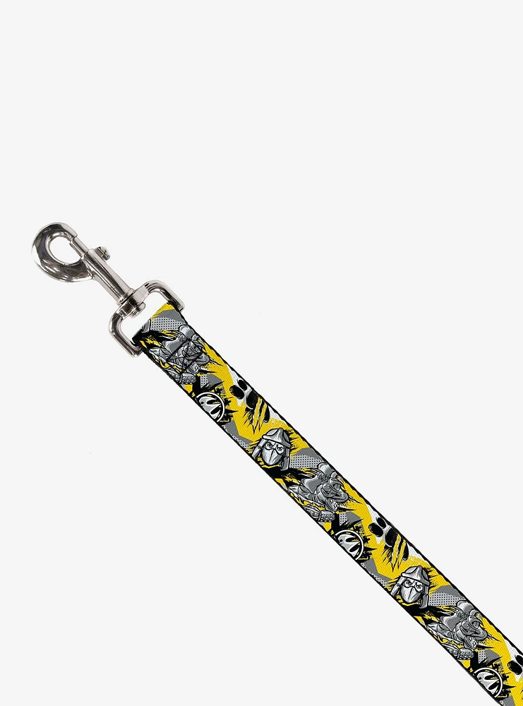 Teenage Mutant Ninja Turtles Shredder Pose and Icons Dog Leash