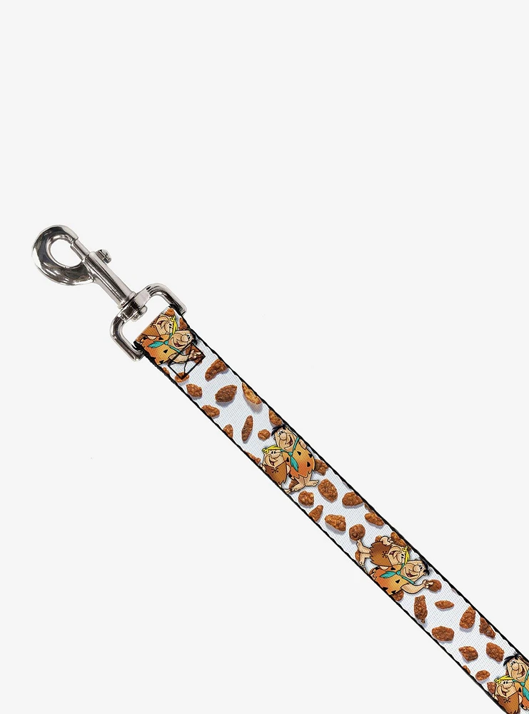 The Flintstones Cocoa Pebbles Fred Barney Cereal Dog Leash