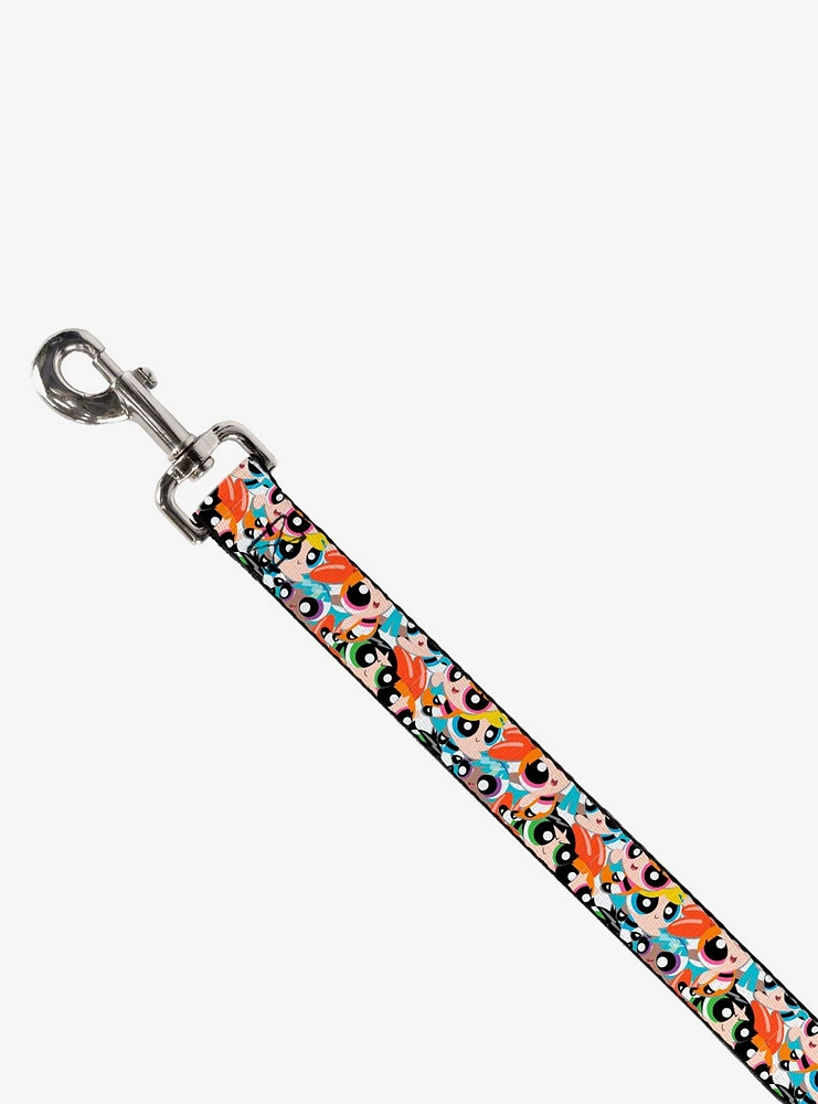 The Powerpuff Girls Expressions Stacked Dog Leash