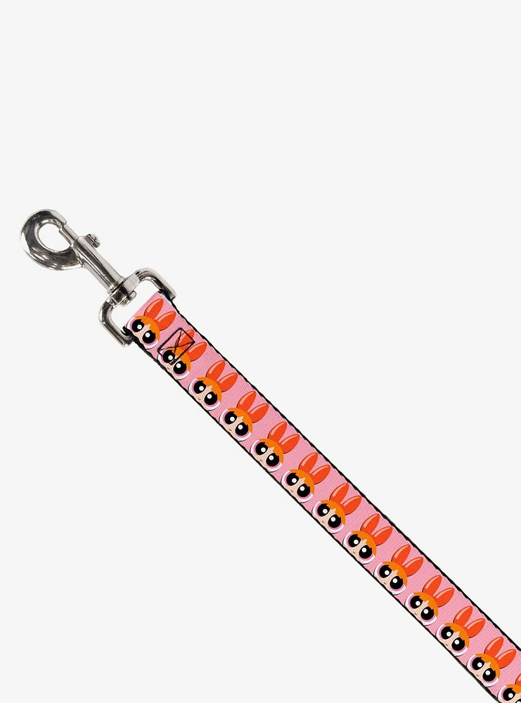 The Powerpuff Girls Blossom Face Close Up Dog Leash