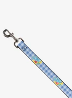 The Wizard of Oz Logo Gingham Checker Dog Leash