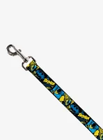 DC Comics Batman Poses and Logo Collage Dog Leash