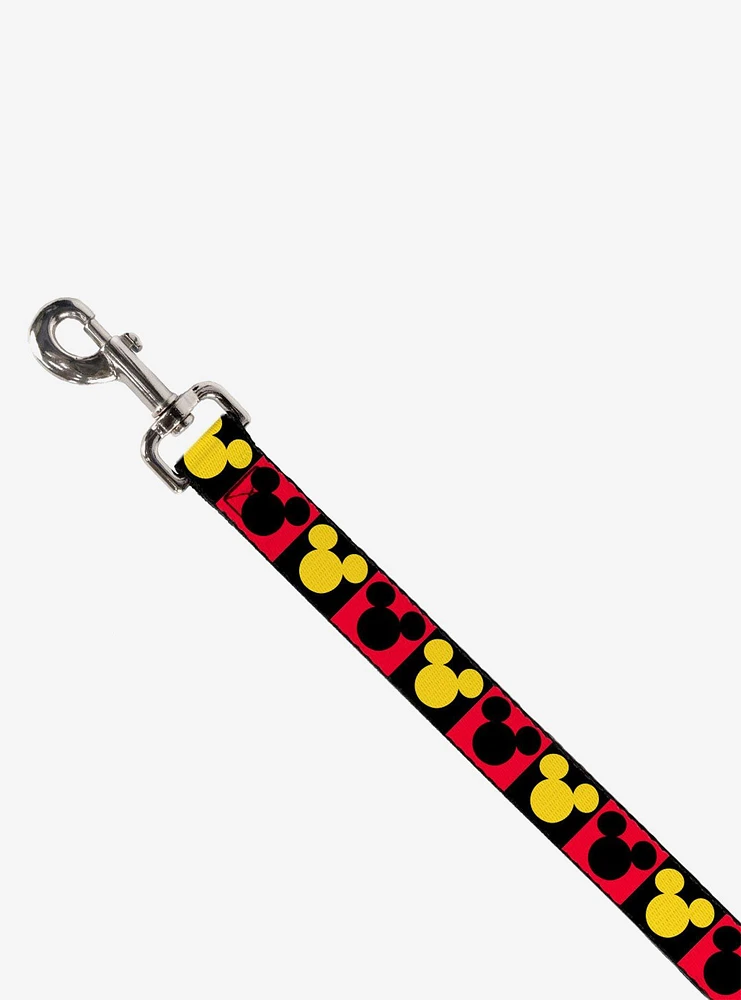 Disney Mickey Mouse Ears Icon Blocks Dog Leash