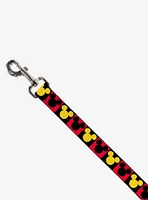 Disney Mickey Mouse Ears Icon Blocks Dog Leash