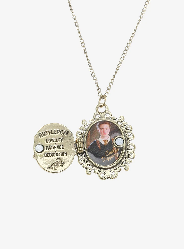 Harry Potter Cedric Diggory Locket Necklace