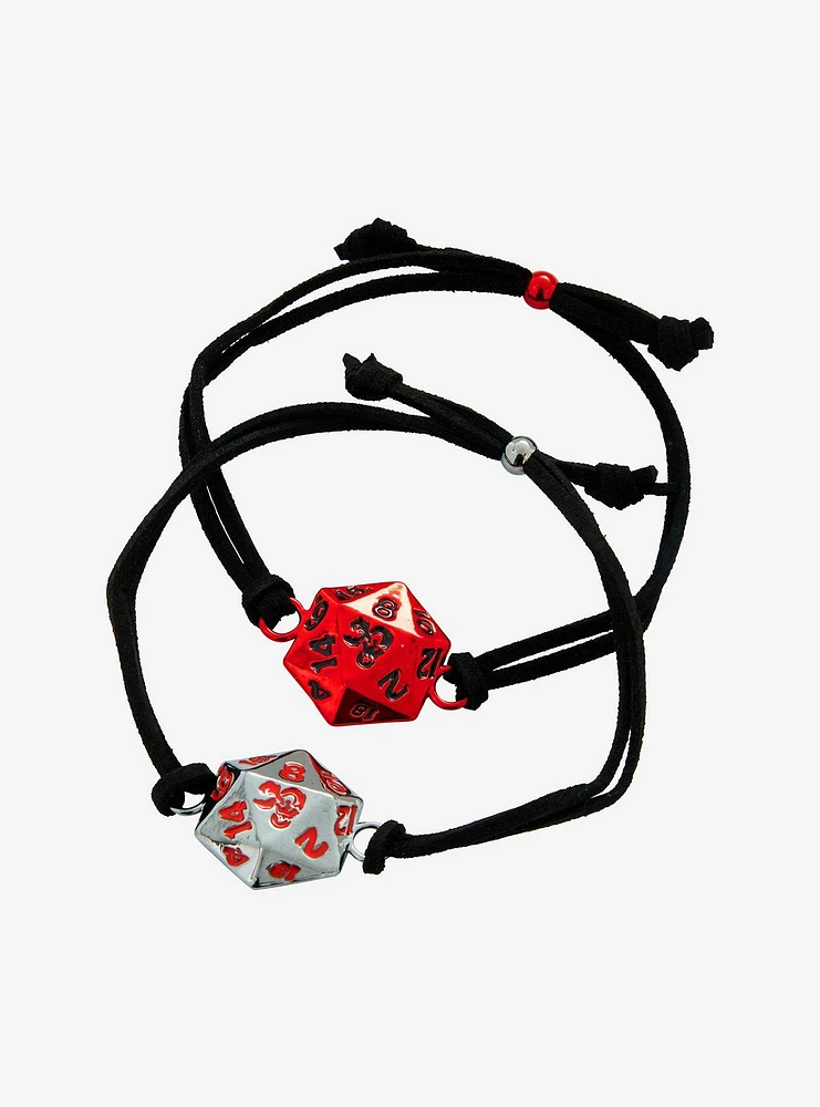 Dungeons & Dragons Dice Best Friend Bracelet Set