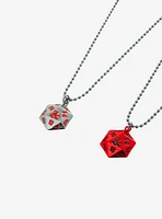 Dungeons & Dragons Dice Best Friend Necklace Set