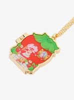 Strawberry Shortcake Hinge Locket Necklace