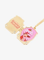 Strawberry Shortcake Hinge Locket Necklace