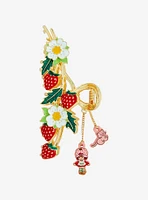 Strawberry Shortcake Floral Strawberry Scented Claw Hair Clip