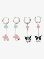 My Melody & Kuromi Bling Drop Earrings