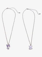 Kuromi & Baku Best Friend Necklace Set