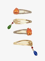 Studio Ghibli® Howl's Moving Castle Calcifer Bling Hair Clip Set