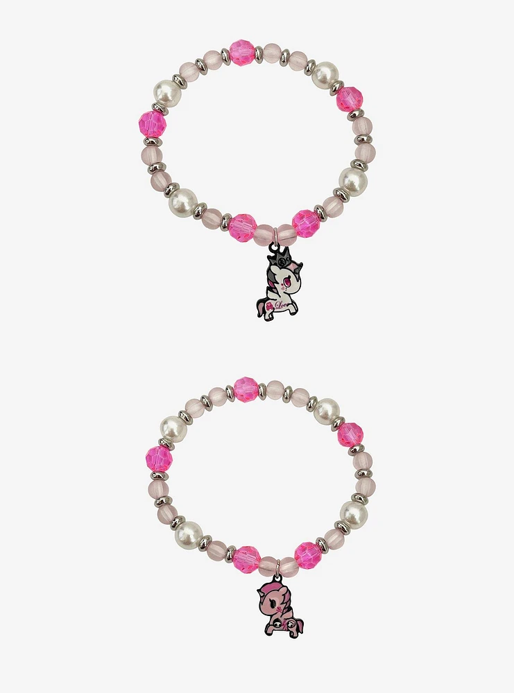 Tokidoki Unicorno Best Friend Bead Bracelet Set