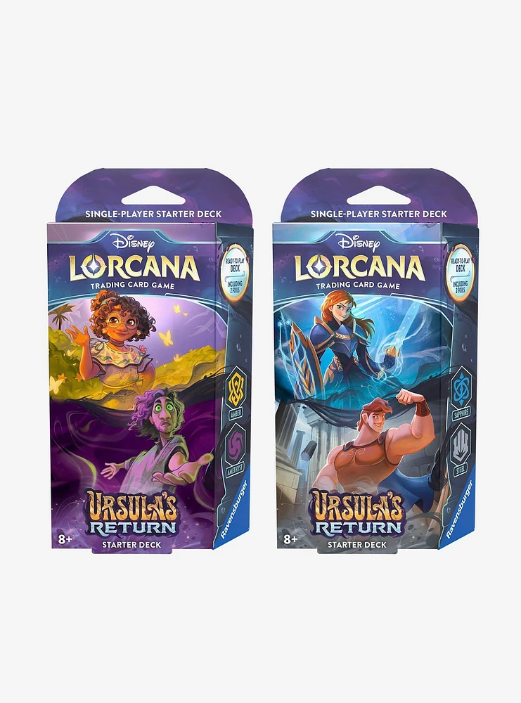 Disney Lorcana Ursula's Return Trading Card Game Blind Box Starter Deck