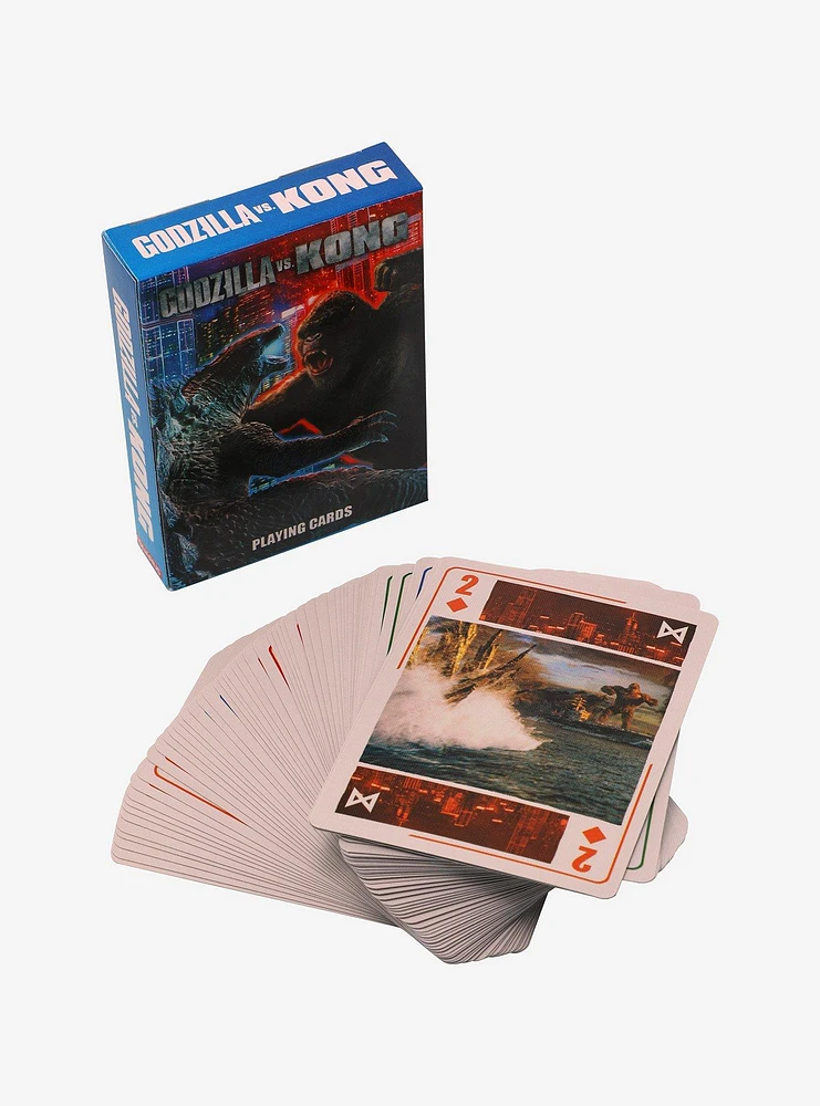 Godzilla VS. Kong Playing Cards