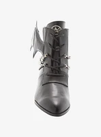 Strange Cvlt Black Nadja Bat Wing Booties