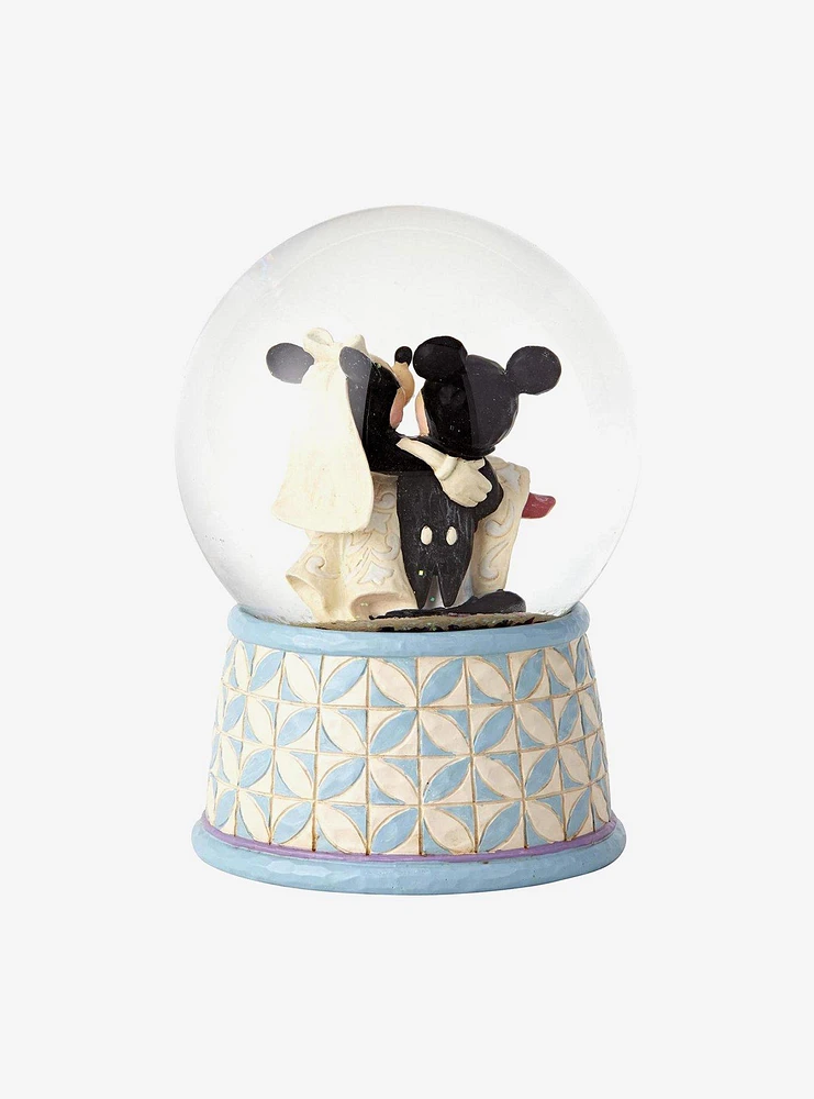 Disney Mickey and Minnie 120mm Waterglobe