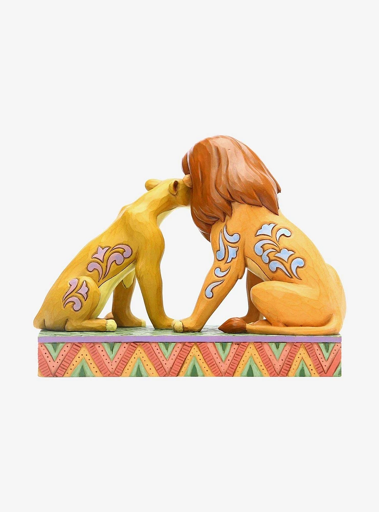 Disney The Lion King Simba and Nala Snuggling Figure