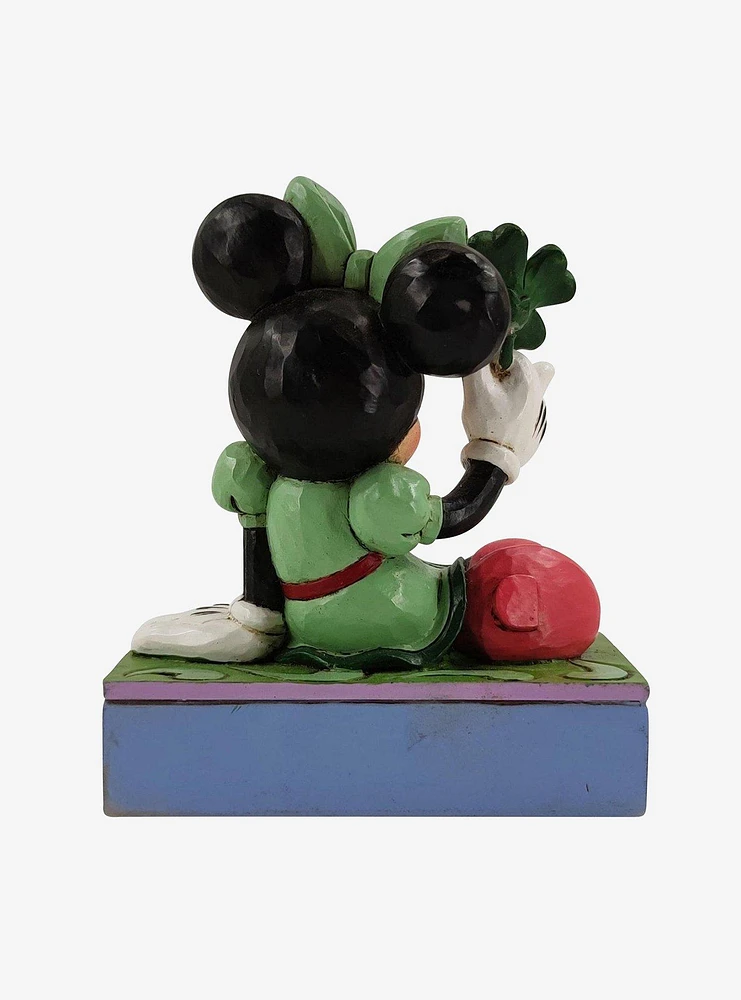 Disney Minnie Mouse Shamrock Personality Figure