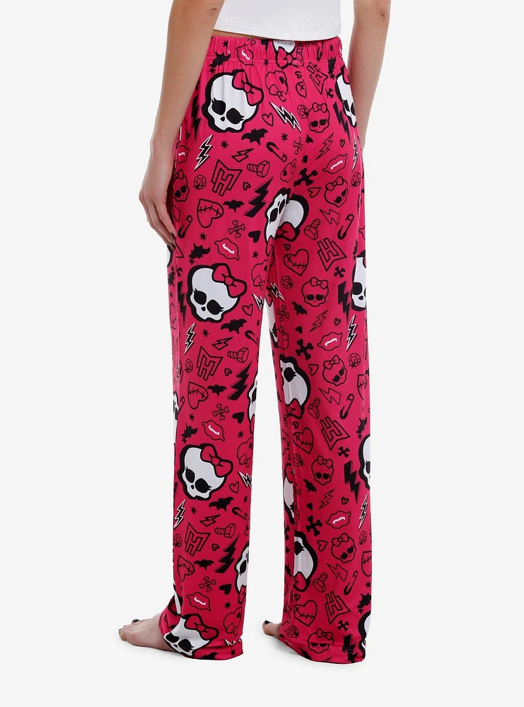 Monster High Skullette Icons Pajama Pants