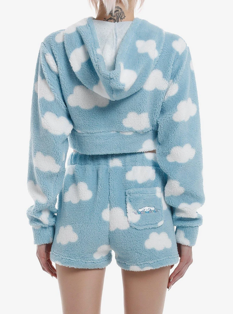 Cinnamoroll Cloud Fuzzy Girls Lounge Set