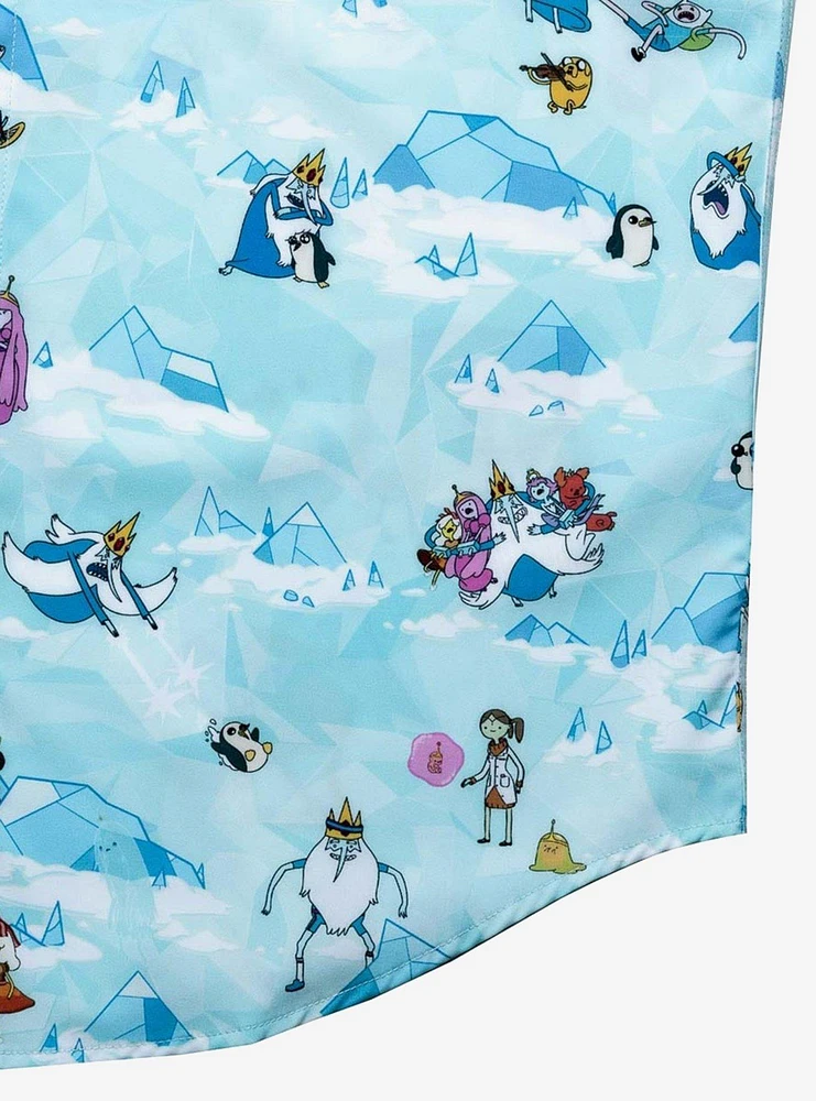 RSVLTS Adventure Time "All Hail the Ice King" Button-Up Shirt