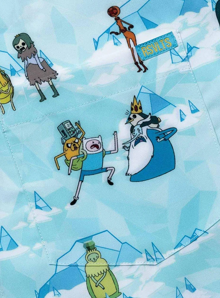 RSVLTS Adventure Time "All Hail the Ice King" Button-Up Shirt