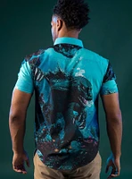 RSVLTS Godzilla "From the Depths" Button-Up Shirt