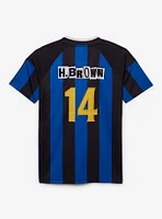 Marvel Spider-Man: Across the Spider-Verse Spider-Punk Striped Youth Soccer Jersey